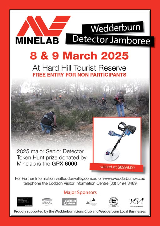 WEDDERBURN DETECTOR JAMBOREE 2015