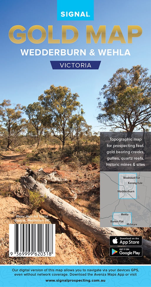 Signal Gold Map Wedderburn & Wehla